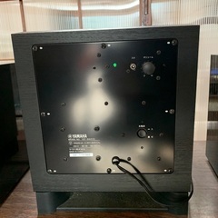 ヤマハ ウーファー オーディオ＋ペアスピーカーの画像