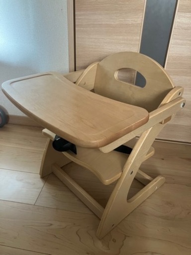 取引完了済】澤田木工所 木製ローチェア 西松屋 (ひめこ) 狐ヶ崎