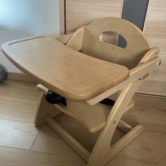 【取引完了済】澤田木工所 木製ローチェア 西松屋