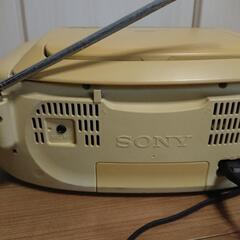 CDラジカセ ラジオAM/FM SONY製の画像