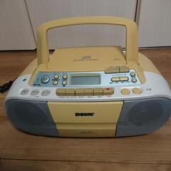 CDラジカセ ラジオAM/FM SONY製の画像