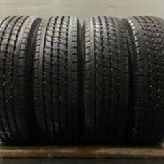 TOYO DELVEX 934 195/80R15 107/105L LT 15インチ スタッドレス 4本 2018年製 バリ溝 キャラバン ハイエース等　(TH737)クレジットカード QRコード決済可能