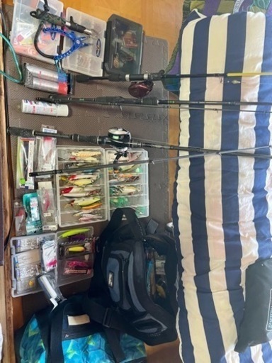 ロックフィッシュ、シーバスフィッシング用品大量