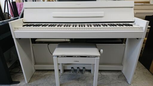 電子ピアノ YAMAHA ヤマハ ARIUS アリウス YDP-S52WH 2017製 動作品