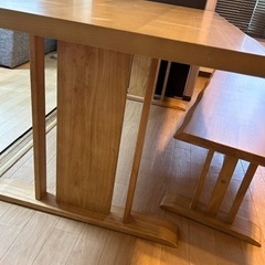最終値下げ！テーブル、ベンチ