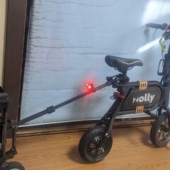 DoubleHunter P10 折り畳電動自転車 カート付原付...