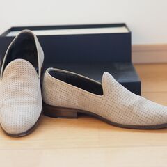 ★値下げ★BARNEYS NEW YORK スエードローファー ...