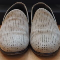 ★値下げ★BARNEYS NEW YORK スエードローファー 24.5cmの画像