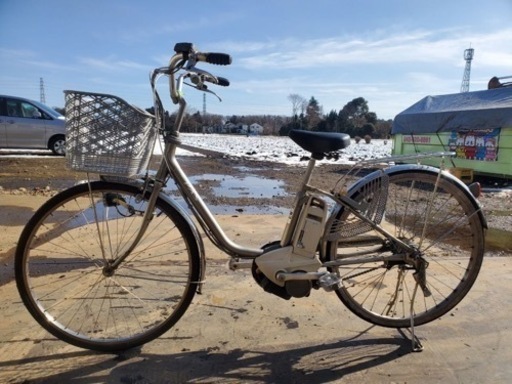 ⑥956番電動自転車 (Eco Tommy) 新宿の電動アシスト自転車の中古 