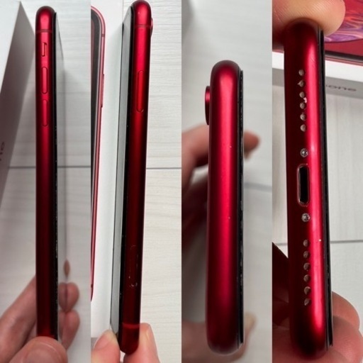 「値下げ」Apple iPhone XR 64GB RED  赤 SIMフリー