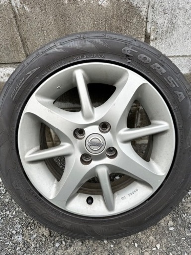 値下げ　マーチ　12SR純正ホイール