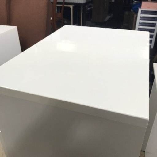 ロ2302-391  ニトリ 細身 6段チェスト 白 中古美品