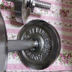 クロムダンベル★7.4kg×2  AUSSIE　クロームダンベル　鉄アレイの画像