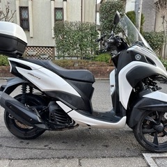 ヤマハ　トリシティ１２５　SEC1J型　現行モデルのブルーコアエ...