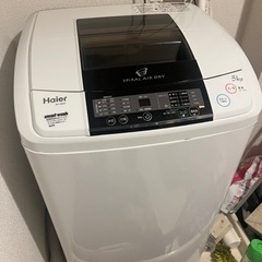 単身洗濯機5k g お譲りします