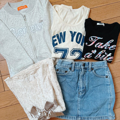 【110cm】女の子5着セットの画像