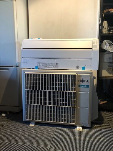 中古 東芝 エアコン 冷暖房 2021年モデル 富士通ゼネラル  AS-C221L（W） [エアコン （6畳・単相100V） nocria（ノクリア）