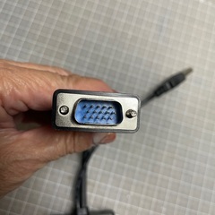 値下げしました！ケーブル一体型VGA信号HDMI変換コンバータの画像