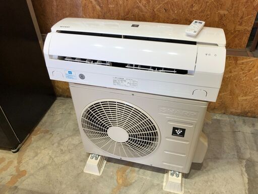 【動作保証あり】SHARP 2021年 2.2kw 6畳用 冷暖房ルームエアコン AY-L22N プラズマクラスター【管理KR340】