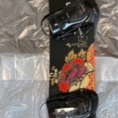 スノーボード142cm, ブーツ24.5cmの画像