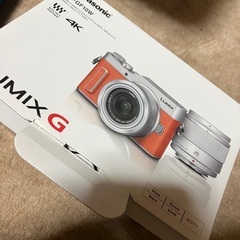 値下げしました。PanasonicのLUMIX Gのミラーレスカメラ4kの画像