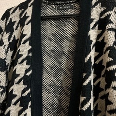 【決まりました】BELIEVE 千鳥柄カーディガンの画像