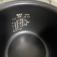 【交渉成立】YAMAZEN 炊飯器 3合炊きの画像