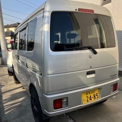 最終値下げ AT2駆 エブリィ エブリイ 2インチ リフトアップ  マッドタイヤ　車検付きの画像