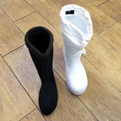 新品 Runjoy Hyper V Studless 長靴 Sサイズ ホワイト/白 防寒 インナーブーツ付き レインブーツ 雪かき 作業用 札幌市 厚別区の画像