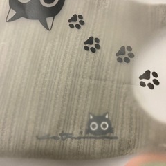 オーガニックコットン　オーガニックコットンマスク　猫　猫柄の画像