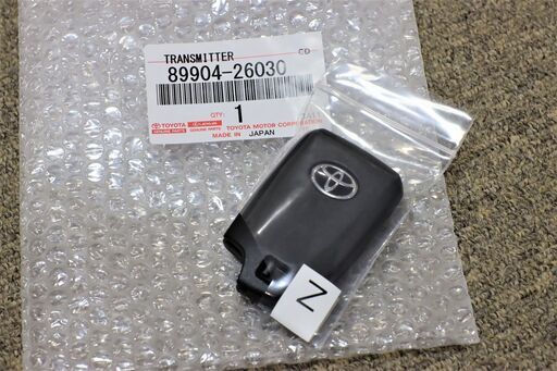新品未使用　200系ハイエース レジアス 　トヨタ純正スマートキー 　007－AB0066　4ボタン　両側スライド