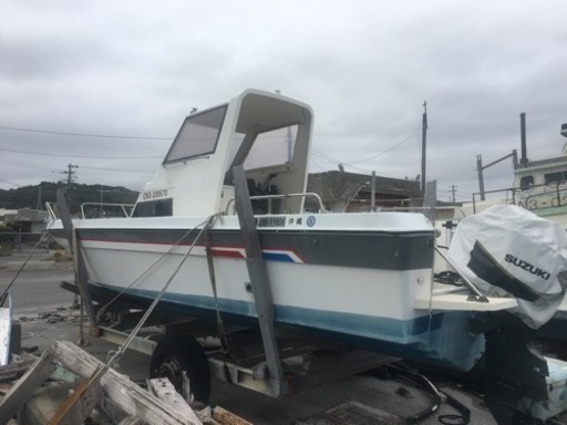 7.15メートル100馬力.船外機