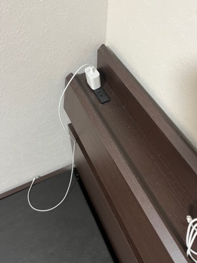 床下収納付きダブルベッド