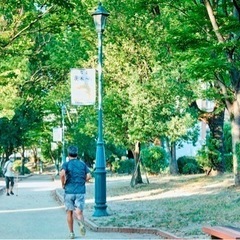 服部緑地公園でウォーキング