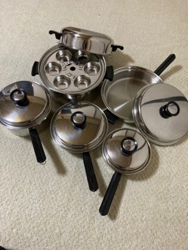 アムウェイ鍋　5点