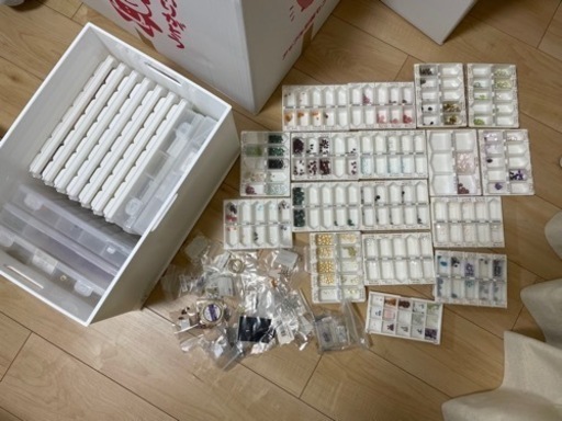 ハンドメイド用 天然石ビーズ、ワイヤー等の資材