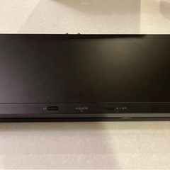 【直接取引のみ】2018年製 SHARP AQUOS ブルーレイ...