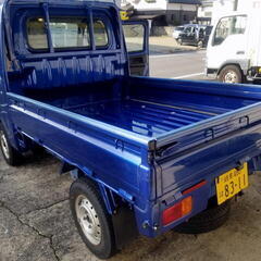 岐阜市保管 オートマ 車検ロング H26年式 ハイゼットトラック AT/PS/AC/ETC ブルーの画像