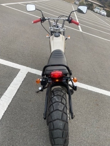 TW200 カスタム　スカチューン　ロンスイ
