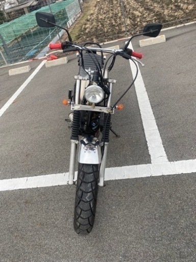 TW200 カスタム　スカチューン　ロンスイ