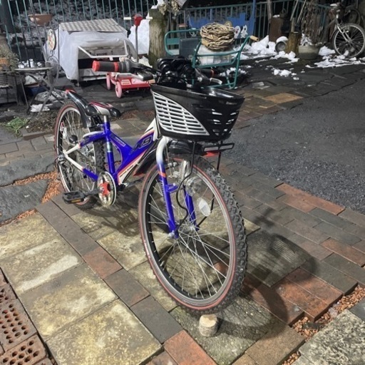 【3177】子供車　ブリヂストン　24インチ　10,500円（防犯・税込）