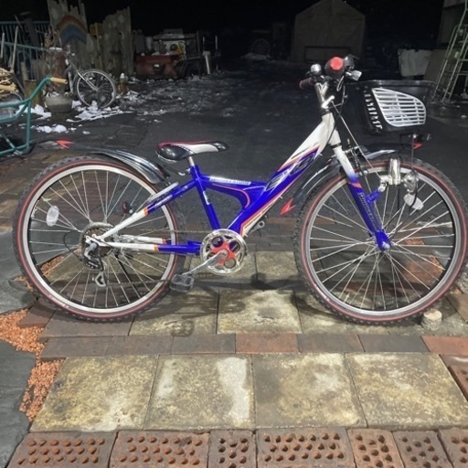 【3177】子供車　ブリヂストン　24インチ　10,500円（防犯・税込）