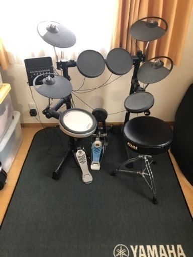 電子ドラム  YAMAHA   DTX480KSC本体、ペダル、ドラムセット