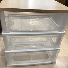 ウッドトップチェストの紹介です。