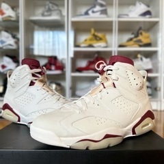 NIKE AIR JORDAN6 Maroon 29cm 箱付　美品