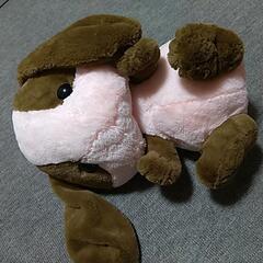 【お渡し完了】ぽてうさろっぴー ピンク×茶 高さ約44cm