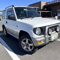 格安★希少5速MT★4WD★三菱パジェロミニ★タイベル済★車検令...