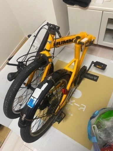 ハマー折り畳み自転車売ります！