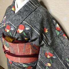 ❗処分❗小紋 着物 正絹 たたき染めの画像