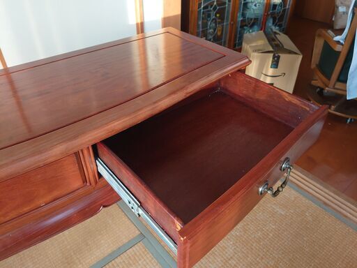 猫足アンティークデスク/Antique desk with carved legs